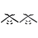 Eye Opening Stuff Replacement Earsocks & Nosepiece Rubber Kits Compatible with Oakley Half Jacket 2.0 OO9144/2.0 XL Sunglass