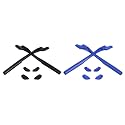 Eye Opening Stuff Replacement Earsocks &amp; Nosepiece Rubber Kits Compatible with Oakley Half Jacket 2.0 OO9144/2.0 XL Sunglass