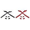 Eye Opening Stuff Replacement Earsocks &amp; Nosepiece Rubber Kits Compatible with Oakley Half Jacket 2.0 OO9144/2.0 XL Sunglass