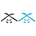 Eye Opening Stuff Replacement Earsocks &amp; Nosepiece Rubber Kits Compatible with Oakley Half Jacket 2.0 OO9144/2.0 XL Sunglass