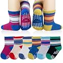 Eyean Baby Wool Grip Sock Soft Winter Warm Thick Non Slip Toddler Boy Girls Crew Socks For Children 6 Pairs