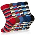 Eyean Kids Fuzzy Socks Non Slip Warm Winter Boys Girls Slipper Grip Socks