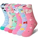 Eyean Kids Fuzzy Socks Non Slip Warm Winter Boys Girls Slipper Grip Socks