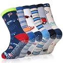 Eyean Kids Fuzzy Socks Non Slip Warm Winter Boys Girls Slipper Grip Socks