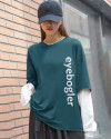 EyeBogler Casual Regular Sleeves Printed Women Green Top