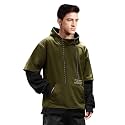EYEBOGLER Men39s Cotton Blend Colorblocked Hooded Neck