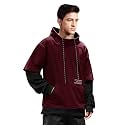 EYEBOGLER Men39s Cotton Blend Colorblocked Hooded Neck