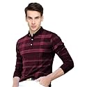 EYEBOGLER Men39s Polo Neck Full Sleeves Printed