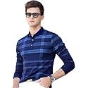 EYEBOGLER Men39s Polo Neck Full Sleeves Printed