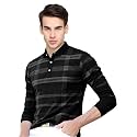 EYEBOGLER Men39s Polo Neck Full Sleeves Printed
