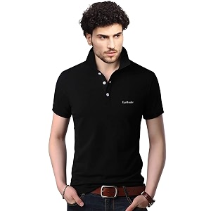 EYEBOGLER Mens Regular Fit Polo Neck Halfsleeve