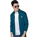 EYEBOGLER Men39s Solid Henley Neck Full Sleeves