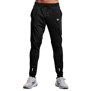 EYEBOGLER Mens Solid Regular Fit Gymwear Trackpant