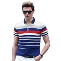 EYEBOGLER Men39s Trendy Polo Neck Half Sleeves