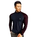 EYEBOGLER Men High Neck ColourBlocked Full Sleeve