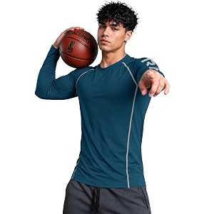 EYEBOGLER Mens Full Sleeve Round Neck Activewear