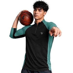EYEBOGLER Mens Full Sleeve Round Neck Activewear