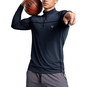 EYEBOGLER Mens Full Sleeve Round Neck Activewear