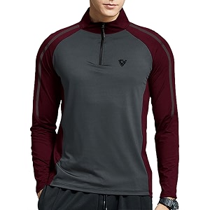 EYEBOGLER Mens Full Sleeve Round Neck Activewear