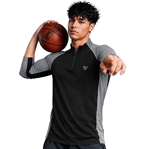 EYEBOGLER Mens Full Sleeve Round Neck Activewear