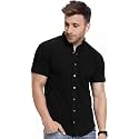 EYEBOGLER Mens Cotton Blend Henley Neck Half
