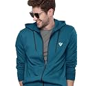 EYEBOGLER Mens Hooded Neck Full Sleeves Regular