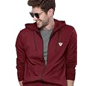 EYEBOGLER Mens Hooded Neck Full Sleeves Regular