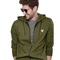EYEBOGLER Mens Hooded Neck Full Sleeves Regular