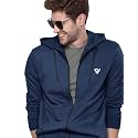 EYEBOGLER Mens Hooded Neck Full Sleeves Regular