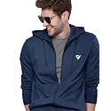 EYEBOGLER Mens Hooded Neck Full Sleeves Regular