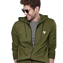 EYEBOGLER Mens Hooded Neck Full Sleeves Regular