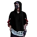 EYEBOGLER Mens Loose Fit Half Sleeves Hooded