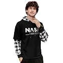 EYEBOGLER Mens Regular Fit Hooded Neck Full