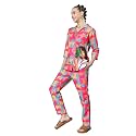 EYEBOGLER Pyjama Set for Women Night