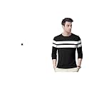 EYEBOGLER Round Neck Full Sleeve Striped T