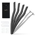 Eyebrow Razors w/Dermaplane Razors Set, 6 Packs