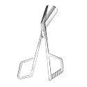 Eyebrow Trimmer Scissor with Comb, Ergonomic Grip for Steady Control