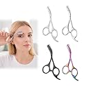Eyebrow Trimmer Scissor with Comb, Eyebrow Trimmer for Women and Men, 4 pcs