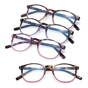 EYEGUARD 4 Pack Reading Glasses Blue Light