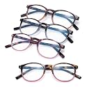 EYEGUARD 4 Pack Reading Glasses Blue Light
