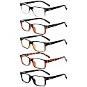 Eyekepper 1.5 Reading Glasses, Men, for +1.50 Magnification, Readers 5pack