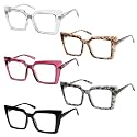 Eyekepper 5-pack Oversized Reading Glasses for Women