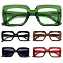 Eyekepper Reading Glasses 1.5, Readers for Women, 5 Pack Stylish