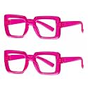 Eyekepper Reading Glasses 2.5, Readers for Women, 2 Pack Rose