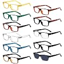 Eyekepper Reading Glasses Men,Readers for Women,11pk Stylish Designer 1.0
