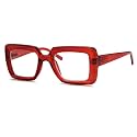 Eyekepper Reading Glasses, Readers for Women, 2.5 Red Stylish
