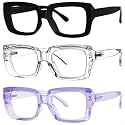 Eyekepper Reading Glasses for Women, 1.00 Readers, 3 Pack Stylish Cheaters