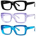 Eyekepper Reading Glasses for Women, 1.75 Readers, 3 Pack Stylish Cheaters