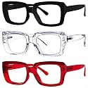 Eyekepper Reading Glasses for Women, 2.75 Readers, 3 Pack Stylish Cheaters