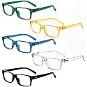 Eyekepper Reading Glasses for Women, Readers Men, 5pk Stylish Designer 3.0